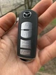 Корпус смарт ключа на чотири кнопки для Mazda CX3 CX5 CX9 3 6 AdlerKey (61-80) з лезом та логотипом (для реставрації відновлення ключа, корпус з лезом, болванка, деталь, запчастина для Mazda) - зображення 2