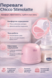Молокоотсос электрический Chicco Stimolatte USB — портативный с бутылочкой для кормления - изображение 3