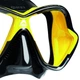 Маска для дайвінгу Mares X-Vision Ultra чорно-жовтий (411052.CLYLKYLK) - изображение 2