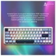 Клавіатура Ajazz AK680 MAX Magnetic Switch RGB USB White (AK680-M-BWD-AW) - зображення 4