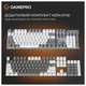 Клавіатура GamePro Genesis Metallic MK144G Outemu Red Swithes USB Gray - зображення 3