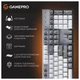 Клавіатура GamePro Genesis Metallic MK144G Outemu Red Swithes USB Gray - зображення 6