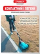 Беспроводная газонокосилка аккумуляторная для травы с регулировкой высоты скашивания и телескопической ручкой AT7801 2АКБ. - изображение 7