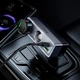 Адаптер автомобільний HOCO Smart dual cigarette lighter PD car charger Z65B |1USB/1Type-C/2DC, 240W, PD/QC| Black - зображення 6