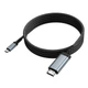 Кабель HOCO Type-C HDTV HD screen mirroring cable UA43 |1.8m, 4K, 30Hz| Grey - зображення 5
