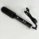 Щітка для випрямлення волосся електрична Hair Straightener 45 Вт, гребінець-випрямляч для вирівнювання та укладання волосся з 6 температурними режимами та LED-індикацією, живлення від мережі Чорний HQT-909-Black - зображення 8