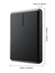 Внешний жесткий диск 1 тб карманный hdd портативный Toshiba A5 черный usb винчестер юсб накопитель на 1тб для ноутбука пк компьютера + Защитный кейс - изображение 7