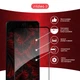 Защитное стекло Intaleo 9H 3D для смартфона Apple iPhone 7/6/8/SE 2020 Black (1283126497520) - изображение 2