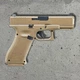 Пневматичний пістолет Umarex Glock 19X 4.5 мм (5.8368) coyote, сталеві кульки BB, CO₂ - изображение 3