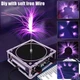 Музыкальная катушка Тесла UKC FG Tesla Coil 100 Вт с Bluetooth (FG Tesla Coil 10), серебристый - изображение 4