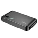 ИБП для роутера камер видеонаблюдения модема UPS HOCO DB62 Imperial emergency 20000mAh 18W 5/9/12v USB/Type-C/LAN/POE бесперебойное питание черный - изображение 4