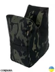 Тактический мешок для стрельбы Power in Motion V-REST Cordura Multicam Black, наполненный, противоскользящий, 23×20×11 см - изображение 3