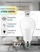 Розумна LED лампа Alexa iLC 12W RGB Bluetooth, E27, 1200Lm, 2700–6000K, смарт лампочка з голосовим керуванням, 16 млн кольорів - зображення 3