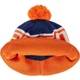 Шапка Brain з помпоном 60 Blue/orange (1858.82.60) - изображение 5