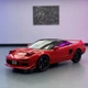 Модель авто Honda NSX 1:32 червона металева спорткар pop-up фари світло звук інерційна - зображення 1