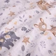 Простынь MirSon Полуторная 150х220 см 17-0913 Wild Friends Ranforce Elite (2200012565605) - изображение 5