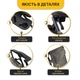Комфортное кресло-шезлонг LEOBRO Zero Gravity Plaid (LB-ZGC-F1-PLD) - изображение 9