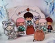 Пушин в тока бока таба лапка гра на липучках ліпучках альбом книжка toca boca pusheen - изображение 1
