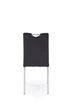 Krzesło do kuchni i salonu Halmar K202 Czarno-srebrne ( V-CH-K/578-KR-CZARNY) (5905248136045) - obraz 6