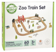 Kolejka drewniana Woopie ZOO 60 elementów (5906280656423) - obraz 1
