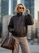 Куртка Dressa 76952 розмір 44-48 колір коричневий - зображення 3