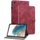 Защитный чехол Deexe Cute Tiger для Samsung Galaxy Tab A9 (X110/115) - Red - изображение 1