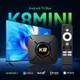 Смарт ТВ приставка Smart TV HK1 RBOX K8 Mini 2/32GB Android 14 с голосовым управлением RK3518 4Core 64bit 2.4G/5G для телевизора - изображение 1