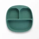 Силиконовая тарелка с секциями – Oil Green - изображение 3