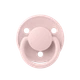 Пустушка BIBS 0-36 міс De Lux Round Silicone - рожева - зображення 2