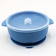 Силіконова тарілка з кришкою – Powder Blue - зображення 7