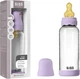 Скляна дитяча пляшечка BIBS Glass Baby Bottle Round Latex Boheme Violet - 240 ml, 2+m - зображення 7