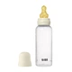 Дитяча пляшечка BIBS Baby Bottle Round Latex 270 мл Medium Flow (середній потік) Ivory - изображение 2
