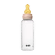 Дитяча пляшечка BIBS Baby Bottle Round Latex 270 мл Medium Flow (середній потік) Blush - изображение 2