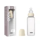 Дитяча пляшечка BIBS Baby Bottle Silicone 270 ml Medium Flow (середній потік) Ivory - зображення 6