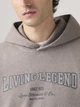 Худі чоловіче Levi's 752994754 XL Сіре (1159857388) - зображення 4
