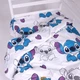 Простынь MirSon Полуторная 150х220 см Kids Time 17-0910 Stitch Vibes Violet Бязь (2200012553985) - изображение 3