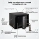 Сейф меблевий для грошей LEVMETAL СГ-190 190x215x215 мм Чорний - зображення 1