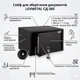 Офисный сейф для документов LEVMETAL СД-385 235x385x270 мм Черный - изображение 1