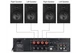 Стерео підсилювач DV audio KTV-200 з Bluetooth та USB - зображення 3