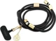 Кабель Guess CBDY 4G Charm USB-C/USB-C 1.5 m Black (3666339543624) - зображення 1
