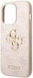 Панель Guess 4G Big Metal Logo для Apple iPhone 15 Pro Max Pink (3666339171612) - зображення 2