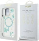 Панель Guess Resin Flowers Glitter MagSafe для Apple iPhone 16 Pro Turquoise (3666339429201) - зображення 4