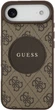 Etui Guess 4G Circle Classic Logo MagSafe do Apple iPhone Air Brązowe (3666339490010) - obraz 1