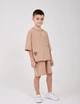Костюм (футболка+шорти) для хлопчика SMIL 117524-1 Бежевий р.140 - зображення 1