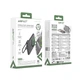 УМБ Acefast PD magnetic fast charging power bank with cable M30 5000mAh |2Type-C, 20W/3A, PD/QC| Black - зображення 8