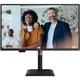 Монитор AOC Q27P4CV 27" QHD IPS 120Hz HDMI DP USB-C RJ-45 USB-hub HAS Pivot с колонками Чёрный - изображение 1