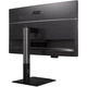 Монитор AOC Q27P4CV 27" QHD IPS 120Hz HDMI DP USB-C RJ-45 USB-hub HAS Pivot с колонками Чёрный - изображение 5