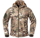 Костюм мультикам розмір XXXL утеплений Shark Skin Soft Shell Multicam з водовідштовхувальним ефектом - зображення 4