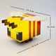 Детский ночник LED светильник Minecraft Пчела - желтый - изображение 2