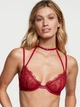 Бюстгальтер Victoria's Secret Midnight Affair Embroidery Low-Cut Demi Bra размер 34D - изображение 1